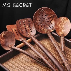 Coconut shell spoons