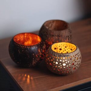 Coconut Shell Candles