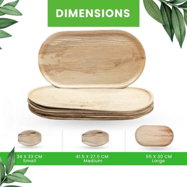 Areca Palm Leaf Dinnerware - Image 3