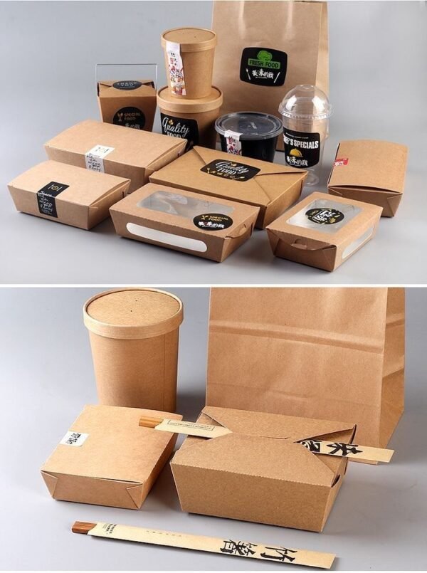 Eco friendly paper food packaging - Image 4